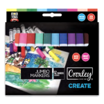 Croxley Jumbo Fibre Tip Markers 12's